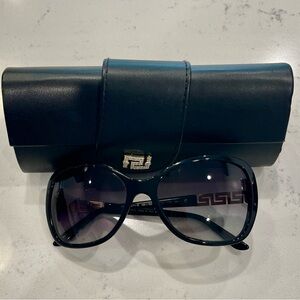 Versace Women’s Crystal-Embellished Sunglasses + Case – Authentic Designer